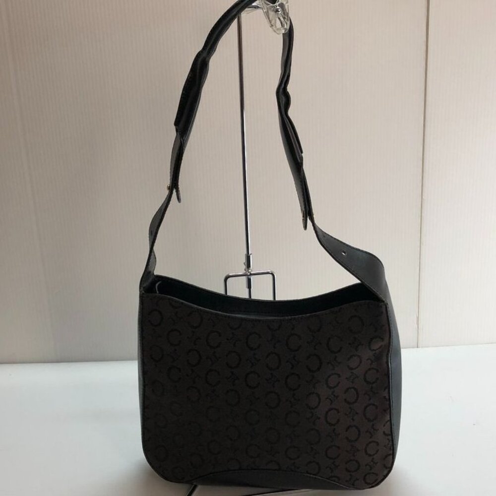 Celine Macadam One Shoulder Bag Mc99 1 Black - Picture 2 of 8